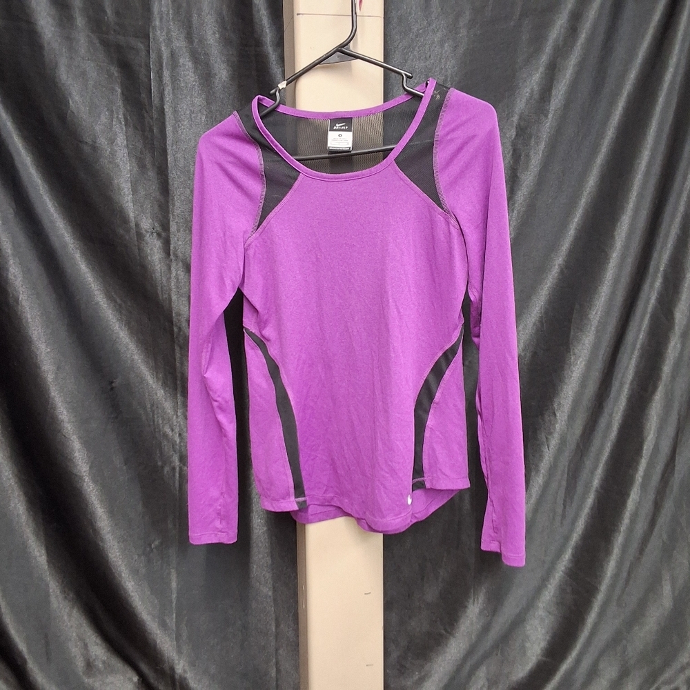 Purple Nike Long Sleeve Women's Tee